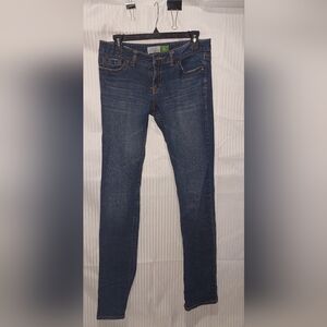 Aeropostale Baylee Skinny Women's 5/6L Dark Blue Skinny Jeans